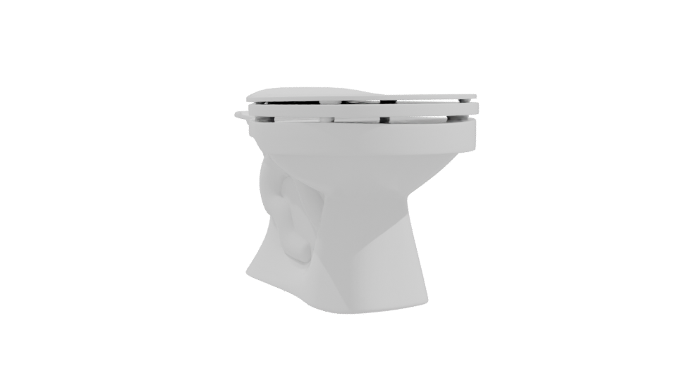 Contemporary Toilet Model 3D - Professional 3D Model Render 10