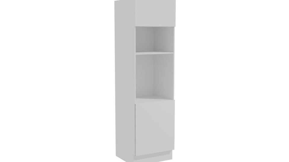 Minimalist Wooden Cabinet 3D Model - Professional 3D Model Render 10