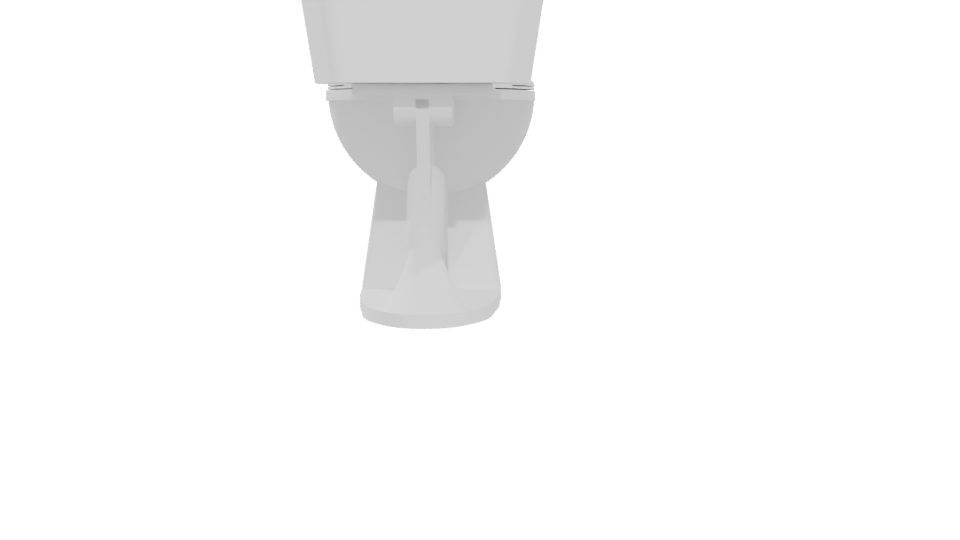 Stylized Bathroom Toilet Model - Professional 3D Model Render 5