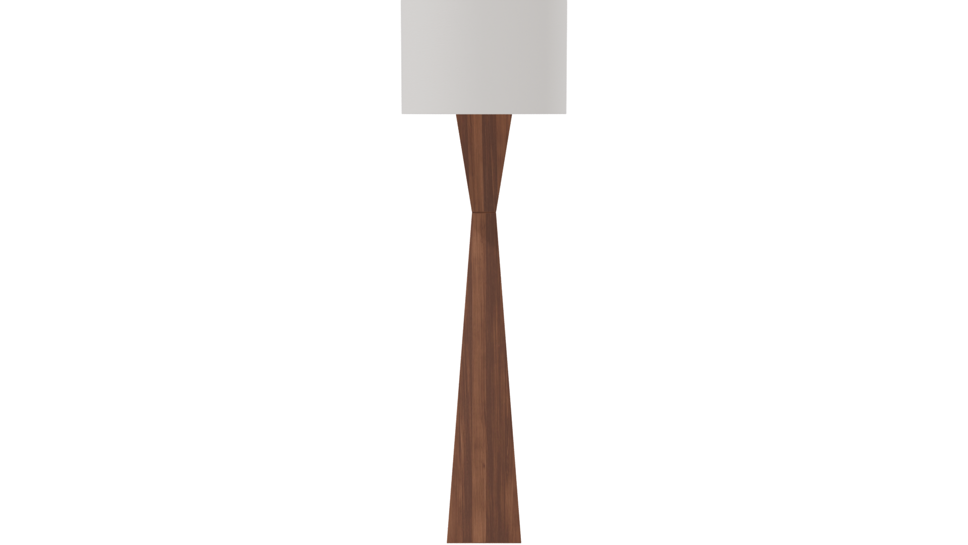 Stylish Wooden Floor Lamp 3D - Professional 3D Model Render 8