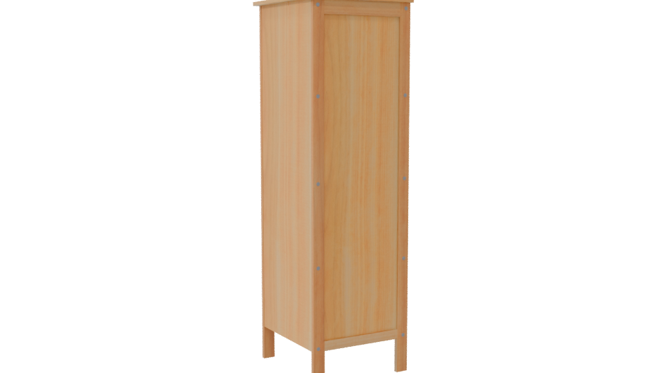 Minimalist Storage Tower 3D Model - Professional 3D Model Render 7