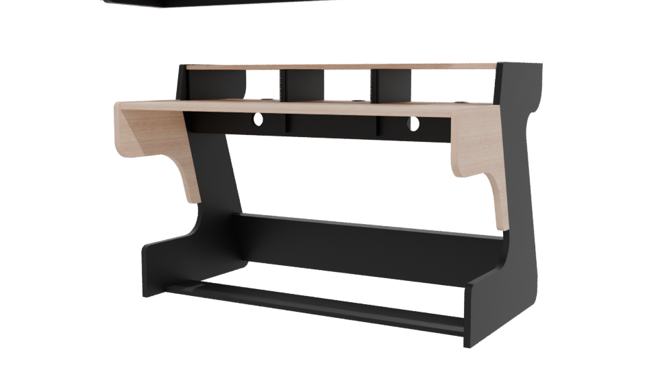 MZ-88-FLX T Desk Model 3D - Professional 3D Model Render 12