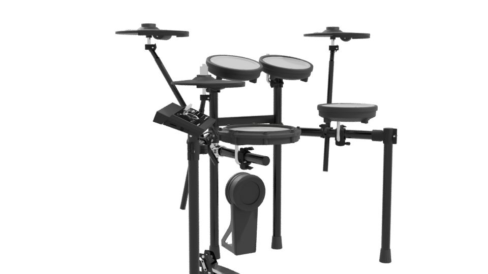 Electronic Drum Set Model 3D - Professional 3D Model Render 10
