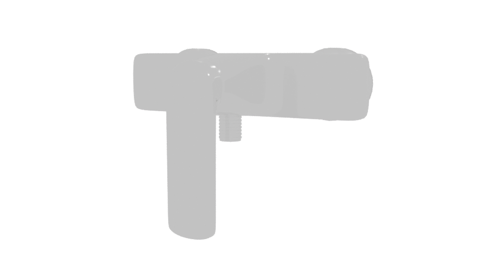 Modern Shower Faucet 3D Model - Professional 3D Model Render 12