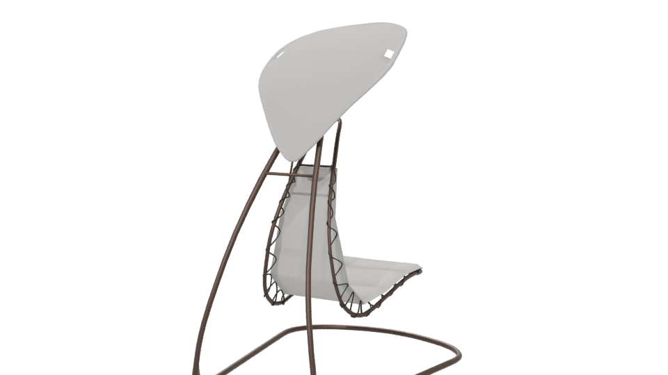 Minimalist Hanging Chair 3D Model - Professional 3D Model Render 6