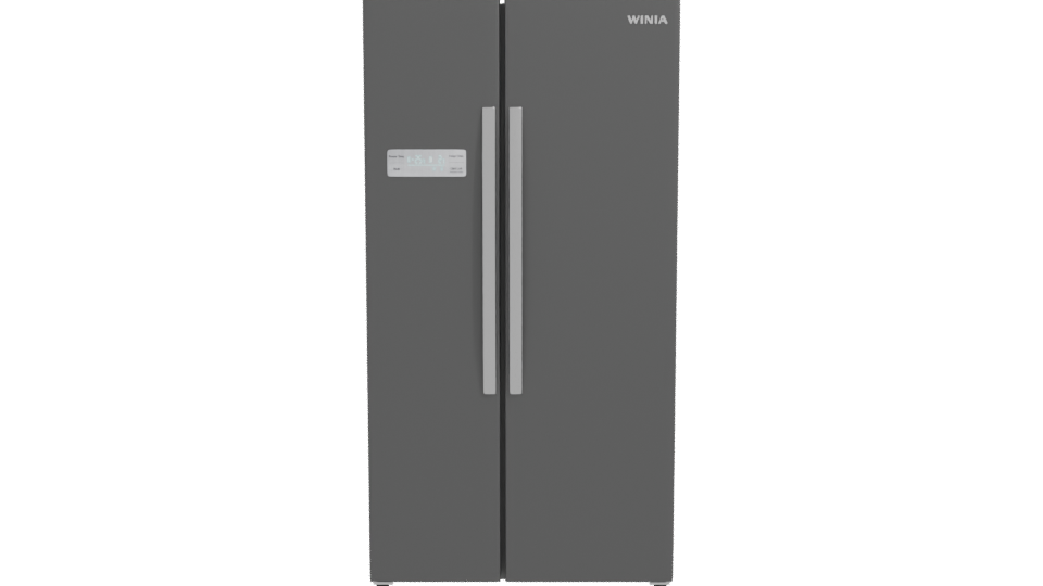 Sleek Modern Refrigerator 3D - Professional 3D Model Render 11