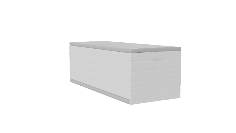 Sleek Modern Storage Coffee Table 3D Model - Professional 3D Model Render 7