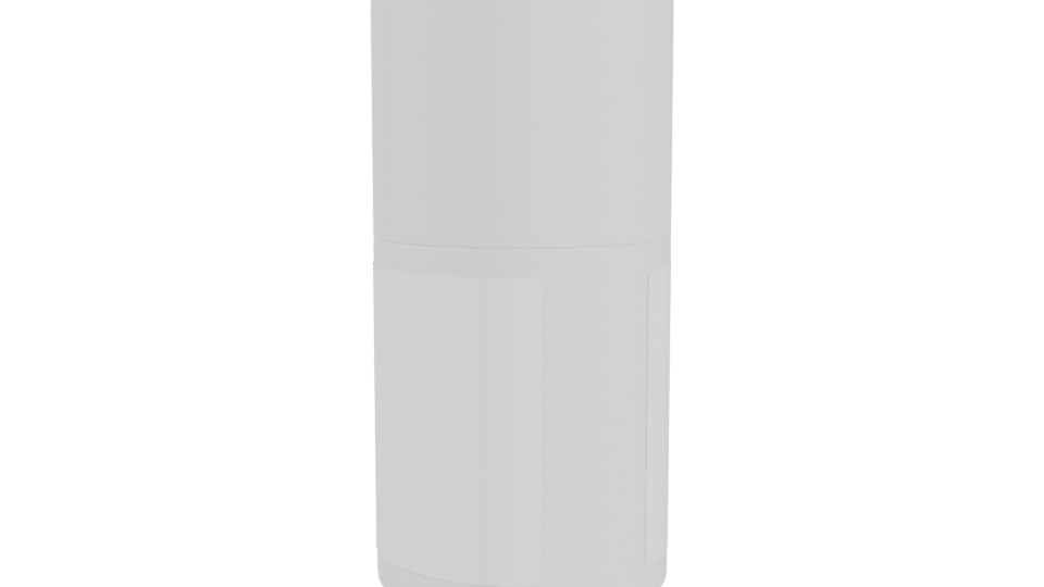 Stylish Face Cream Container 3D - Professional 3D Model Render 4