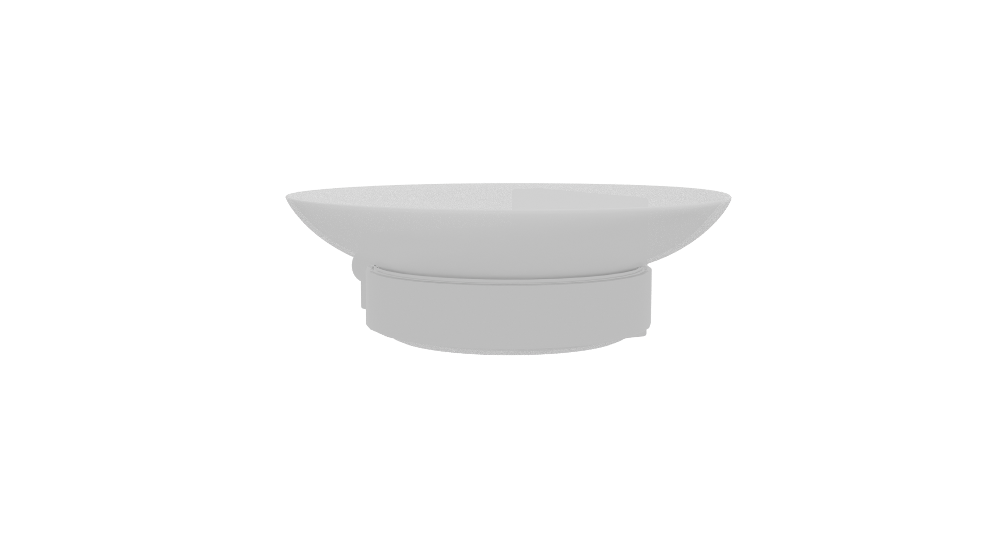 Sleek Modern Wall Soap Dish - Professional 3D Model Render 25