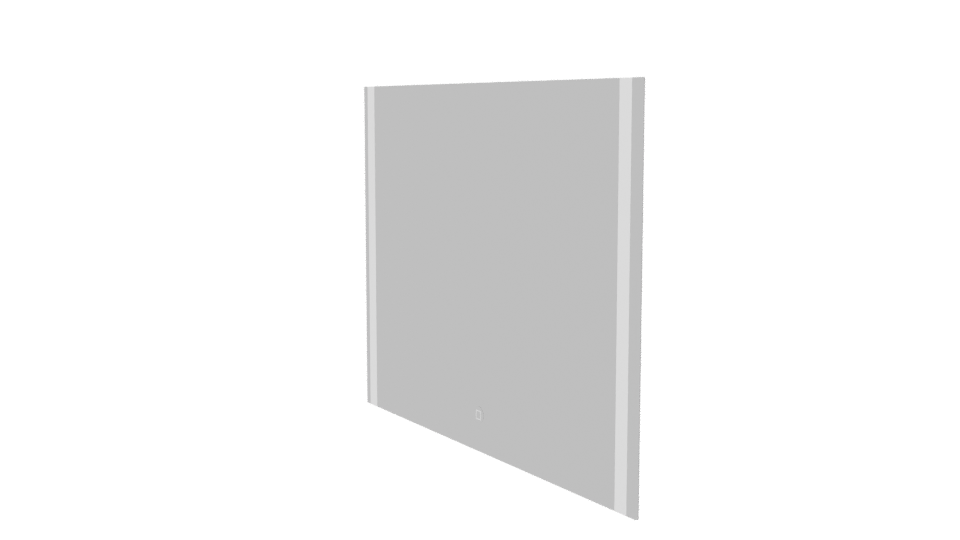 Stylish Glass Wall Panel 3D - Professional 3D Model Render 13