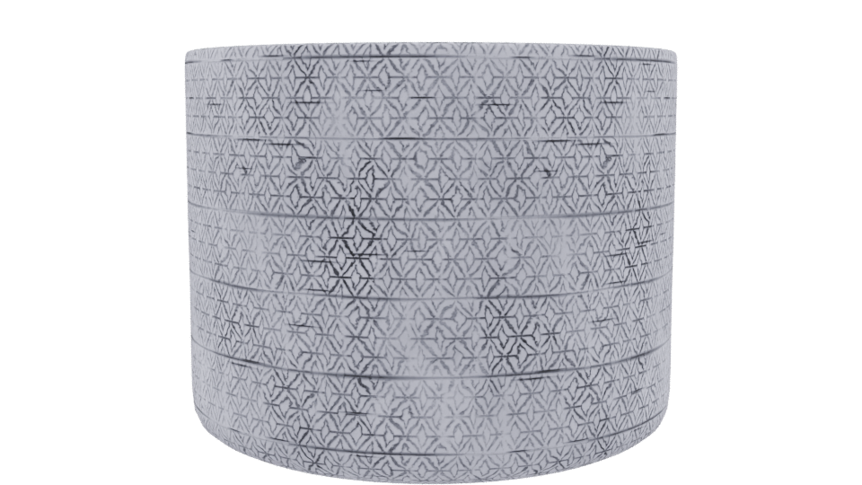 Elegant Decorative Pot 3D Model - Professional 3D Model Render 9