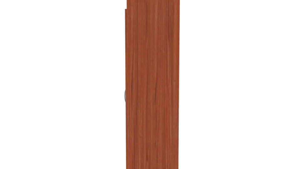 Stylish Wooden Entertainment Center 3D Model - Professional 3D Model Render 2