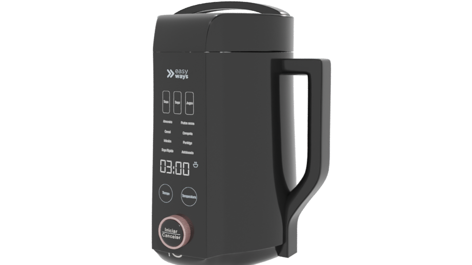 Stylish Multifunctional Electric Kettle 3D Model - Professional 3D Model Render 12