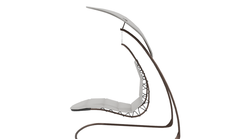 Minimalist Hanging Chair 3D Model - Professional 3D Model Render 2