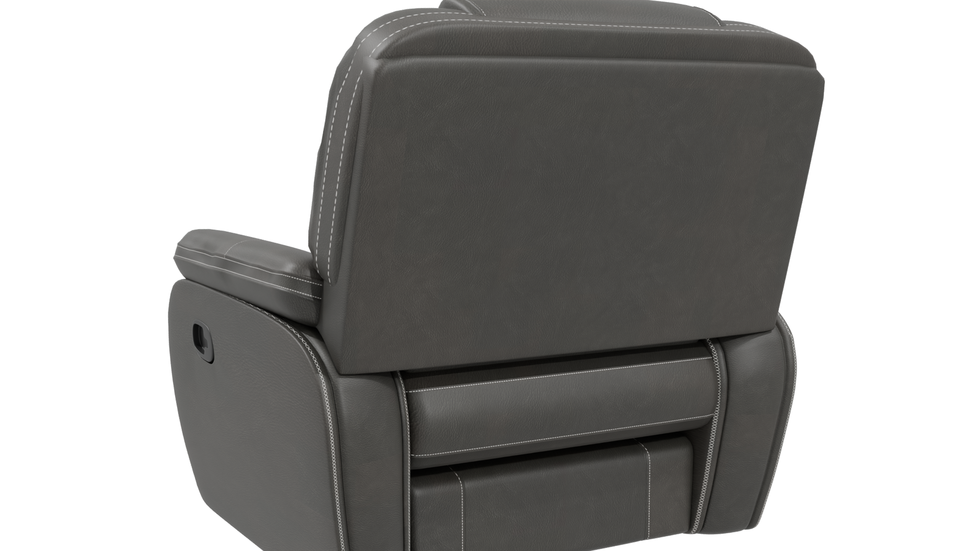 Stylish Reclining Chair 3D Model - Professional 3D Model Render 4