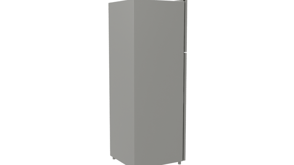 Sleek Modern Refrigerator 3D - Professional 3D Model Render 7