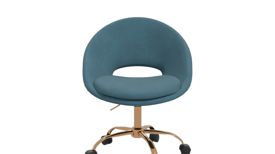 Stylish Modern Office Chair 3D - Professional 3D Model Render 11
