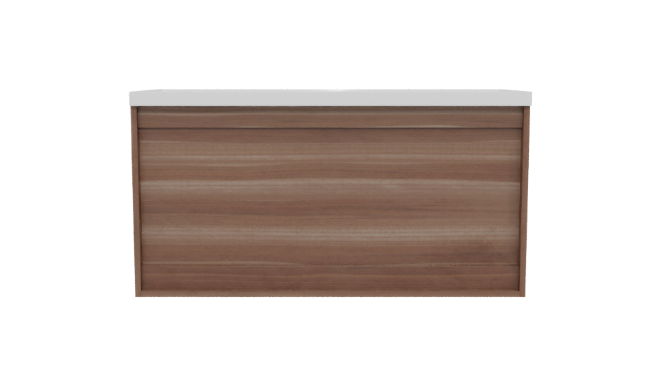 Modern Double Sink Vanity 3D Model - Professional 3D Model Render 5