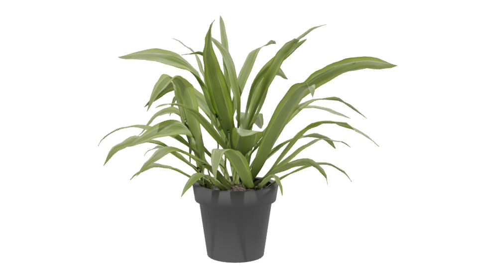 Artificial Plant in Pot 3D Model - Professional 3D Model Render 13