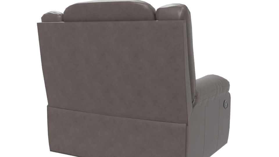 Comfortable Reclining Armchair Model - Professional 3D Model Render 6