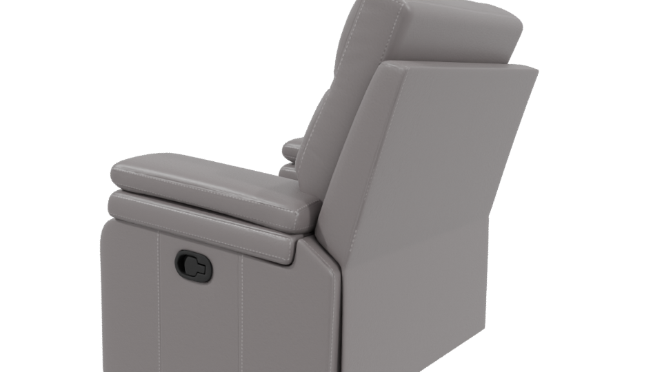 Stylish Recliner Chair 3D Model - Professional 3D Model Render 3