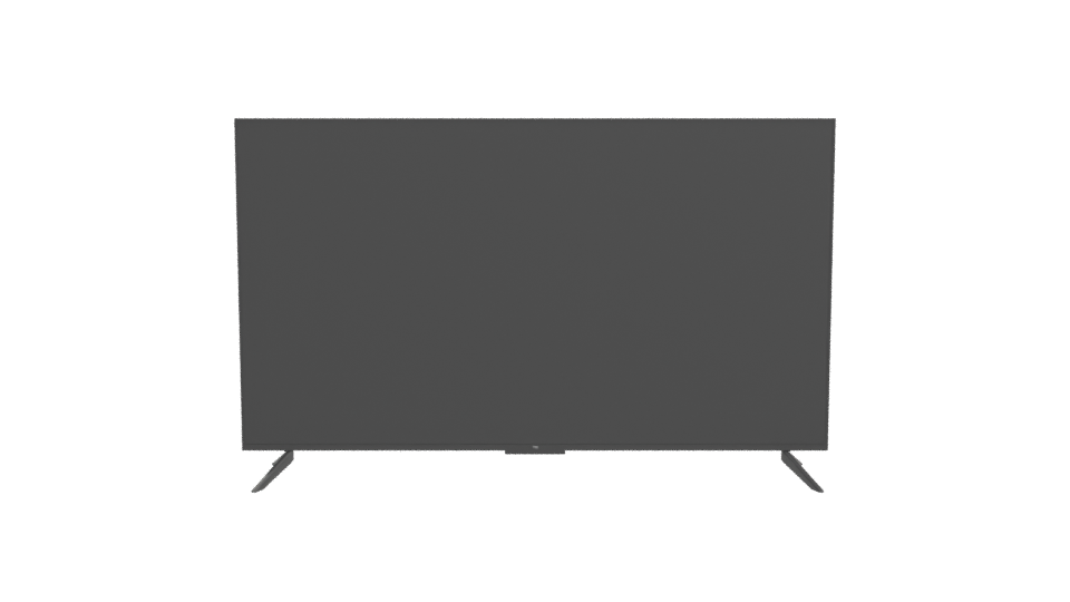 Sleek Flat Screen TV Model - Professional 3D Model Render 11