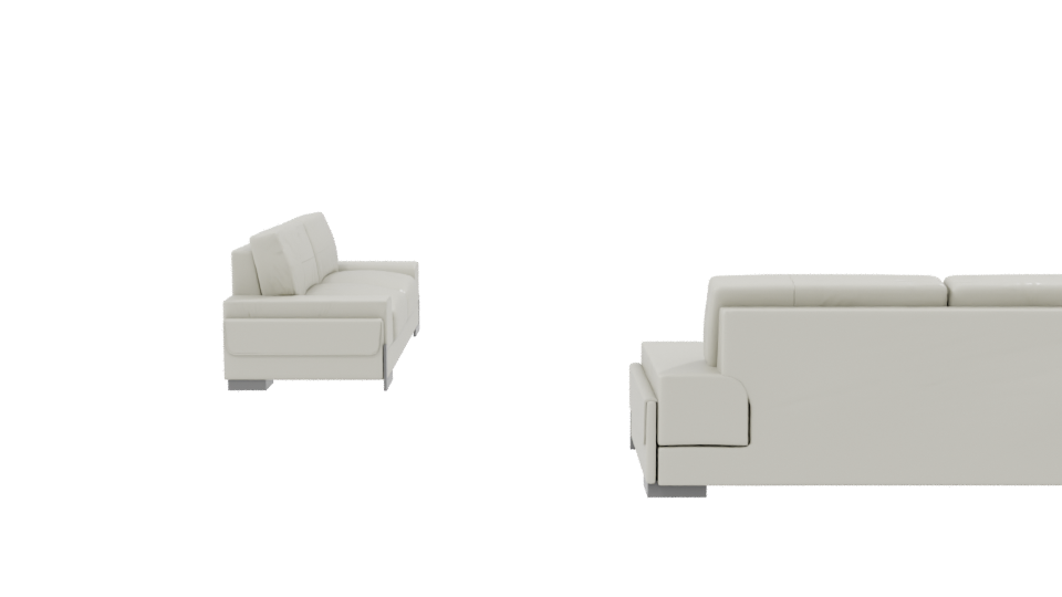 Contemporary Modular Sofa Set 3D Model - Professional 3D Model Render 8