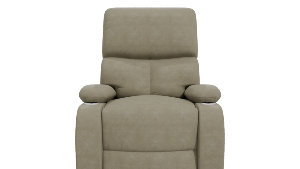 Stylish Reclining Sofa 3D Model - Professional 3D Model Render 11