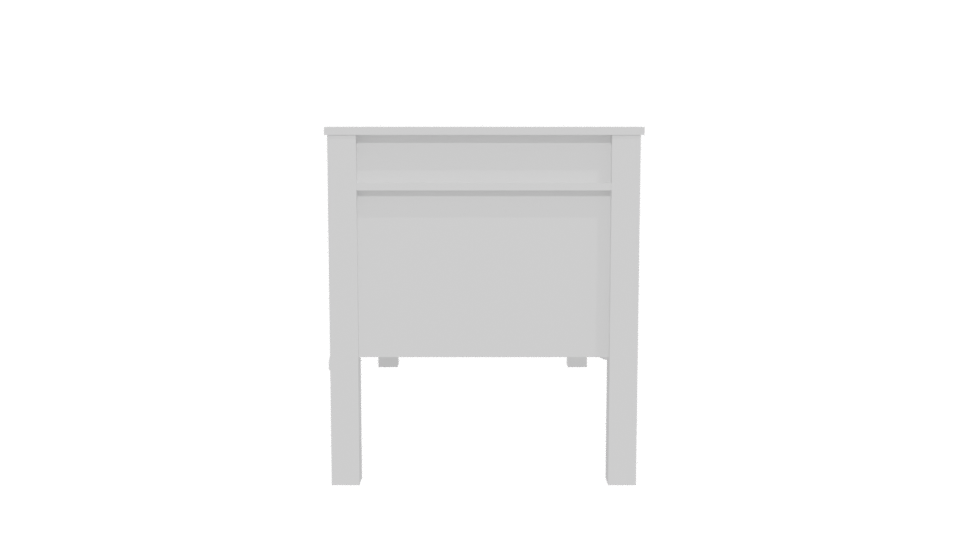 Stylish Single Bed Model 3D - Professional 3D Model Render 5