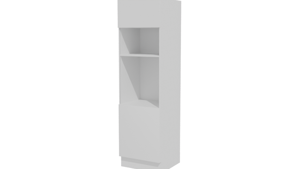 Minimalist Wooden Cabinet 3D Model - Professional 3D Model Render 12