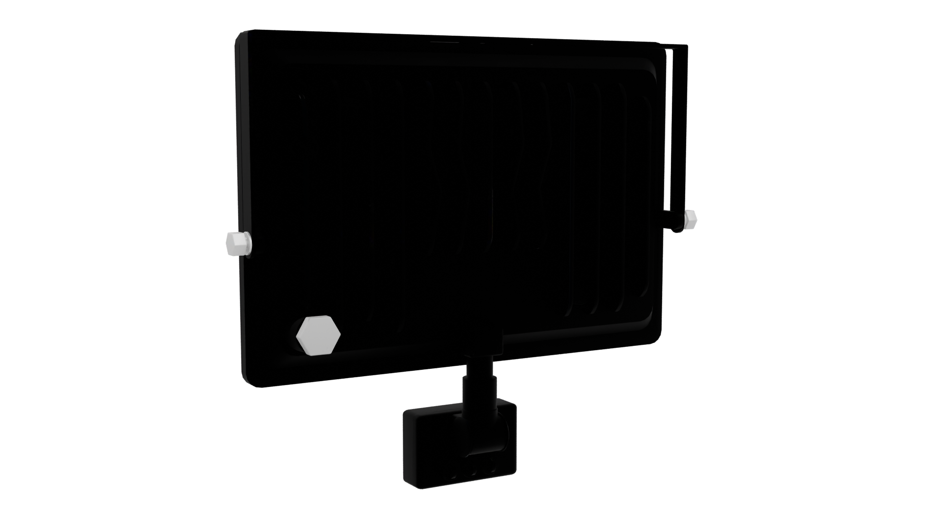 100W LED Reflector Light 3D - Professional 3D Model Render 13