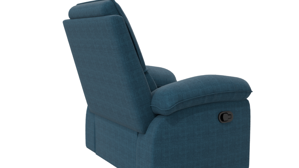 Stylish Recliner Armchair 3D Model - Professional 3D Model Render 7