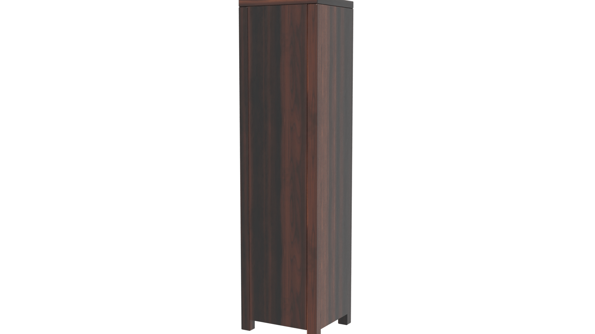 Stylish Wooden Display Cabinet 3D - Professional 3D Model Render 6