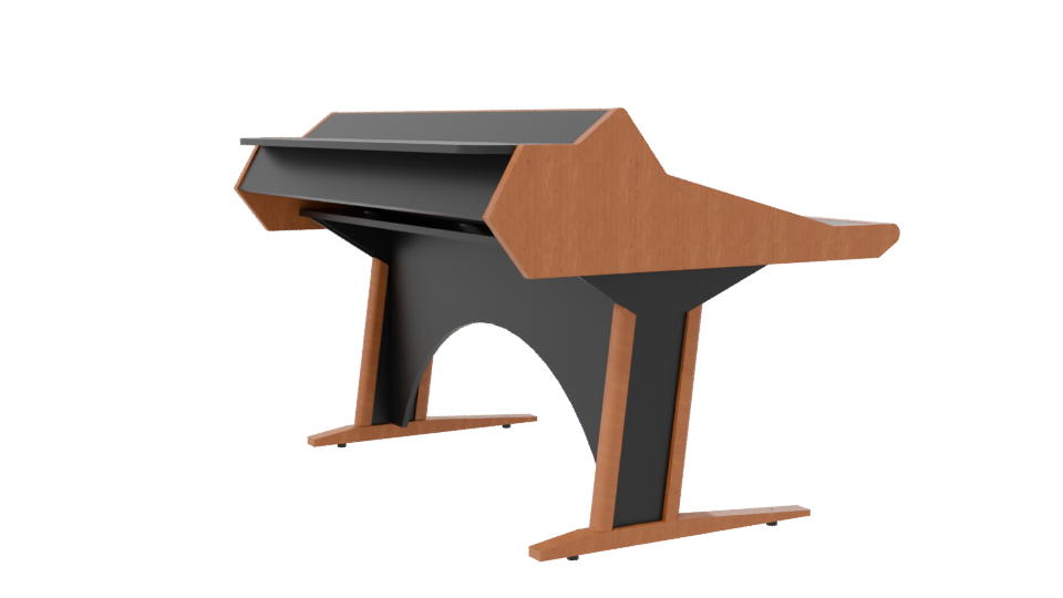 Stylish Office Desk 3D Model - Professional 3D Model Render 7