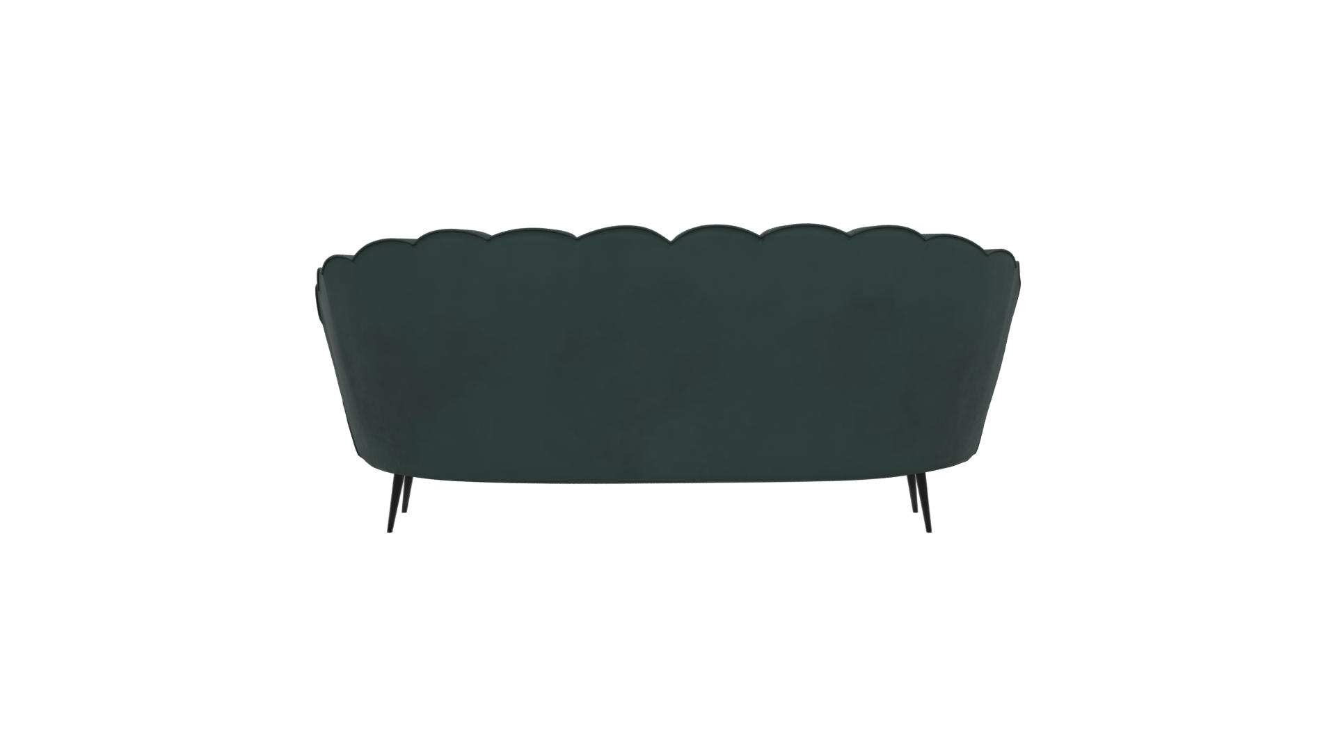 Modern Velvet Sofa 3D Model - Professional 3D Model Render 5