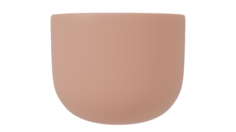 Stylized Decorative Plant Pot 3D - Professional 3D Model Render 7