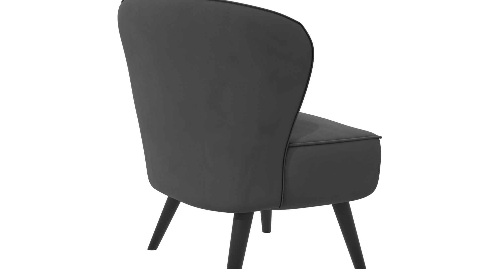 Stylish Modern Accent Chair 3D - Professional 3D Model Render 7