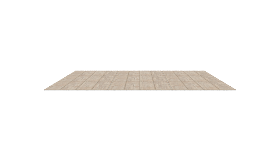 Stylized Wood Floor Tile 3D - Professional 3D Model Render 5
