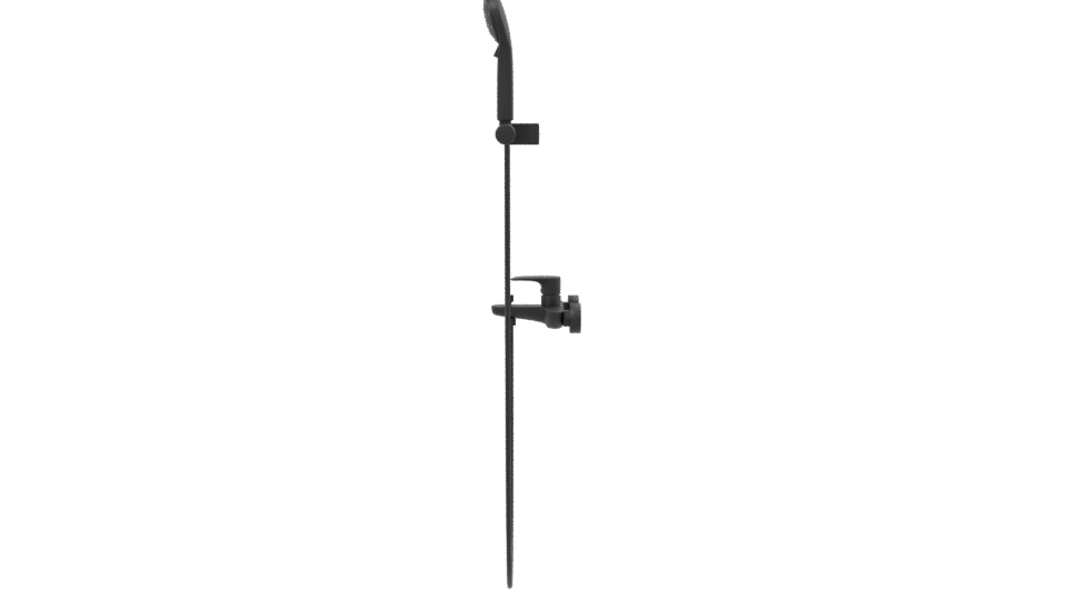 Stylish Shower Head 3D Model - Professional 3D Model Render 2