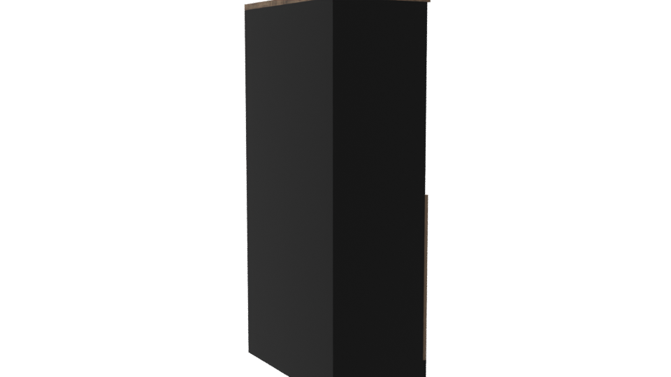 Stylish Wooden Cabinet 3D Model - Professional 3D Model Render 7