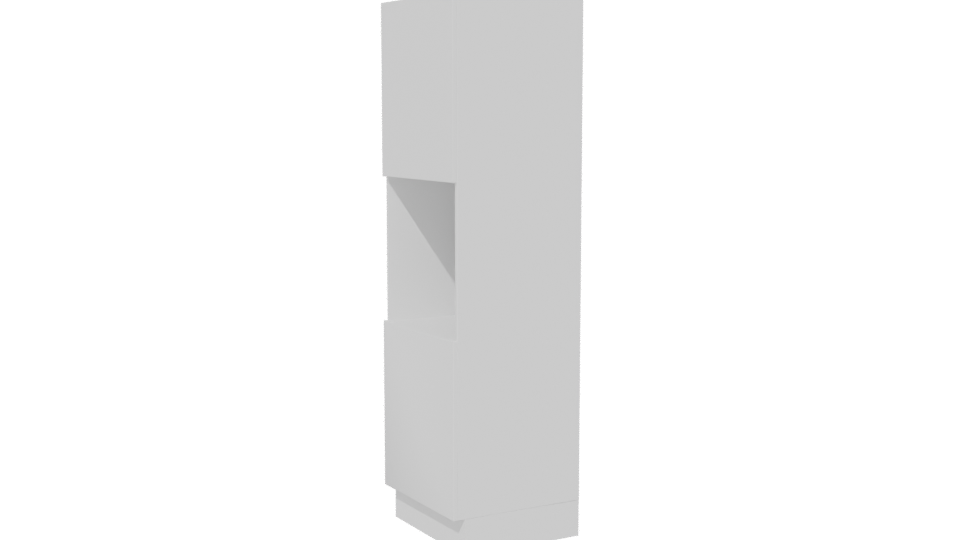 Minimalist Wooden Storage Cabinet 3D - Professional 3D Model Render 13