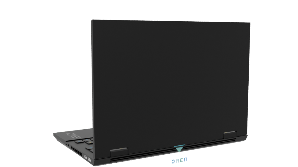 Modern Minimalist Laptop 3D Model - Professional 3D Model Render 4