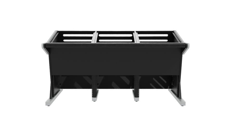 Stylish Modern Storage Shelving Unit - Professional 3D Model Render 11