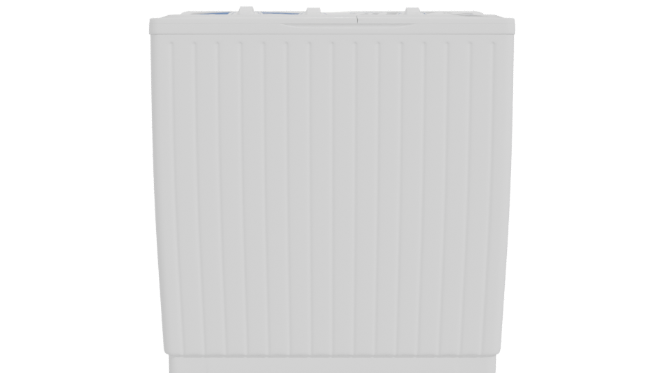 Compact Top-Loading Washing Machine 3D - Professional 3D Model Render 11