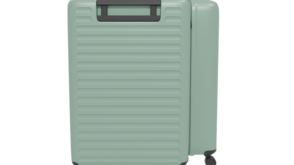 Stylish Hard-shell Luggage 3D Model - Professional 3D Model Render 5