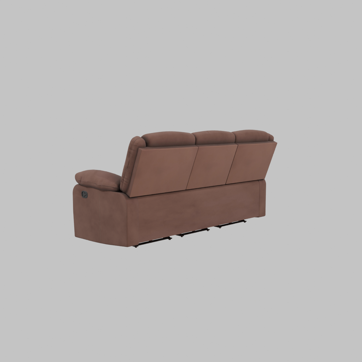 Sofá 3 Cuerpos Reclinable Clásico Martel