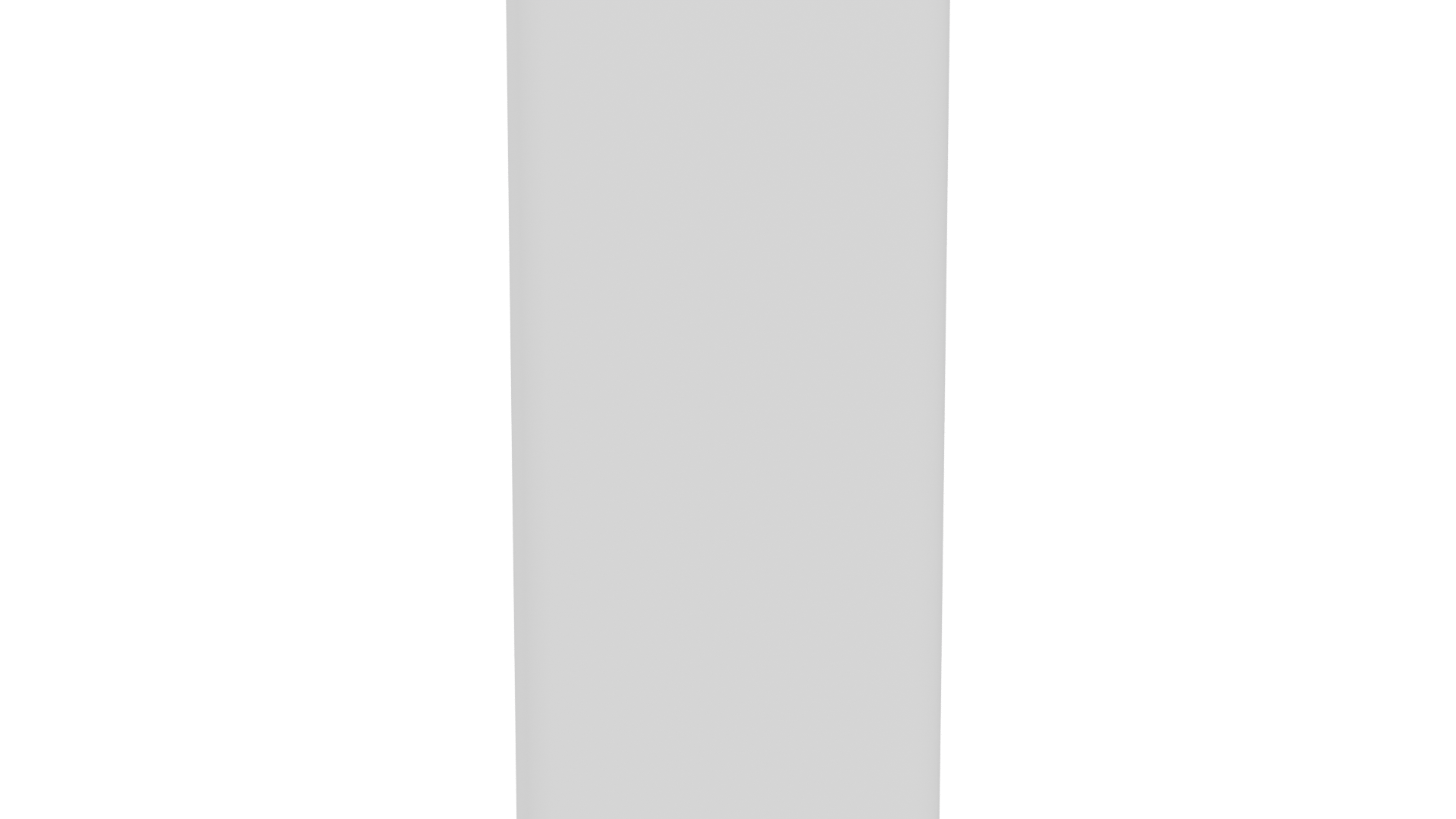 Sleek Modern Waste Bin 3D - Professional 3D Model Render 5