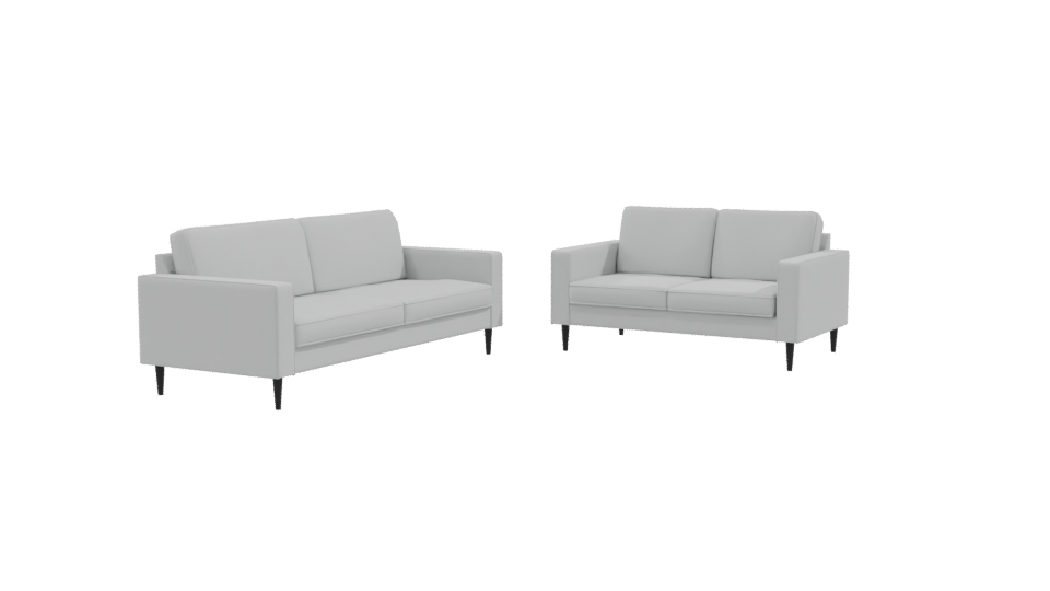 Minimalist Sofa 3D Model - Professional 3D Model Render 9