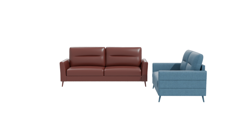 Contemporary Sofa Set 3D Model - Professional 3D Model Render 11