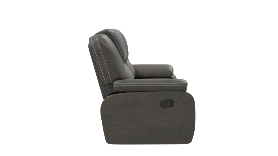 Contemporary Reclining Sofa Model - Professional 3D Model Render 8